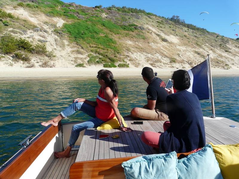 Bien voir la dune du pyla en pinasse cruiser Bien voir la dune du pyla en pinasse cruiser