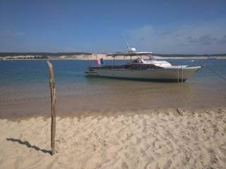 Pinasse cruiser de location Cap ferret