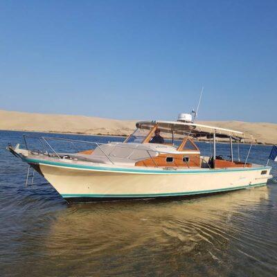 Tour du Bassin d'Arcachon sur belle pinasse