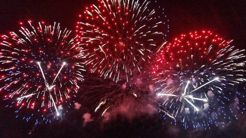 croisière avec feu d'artifice bassin arcachon